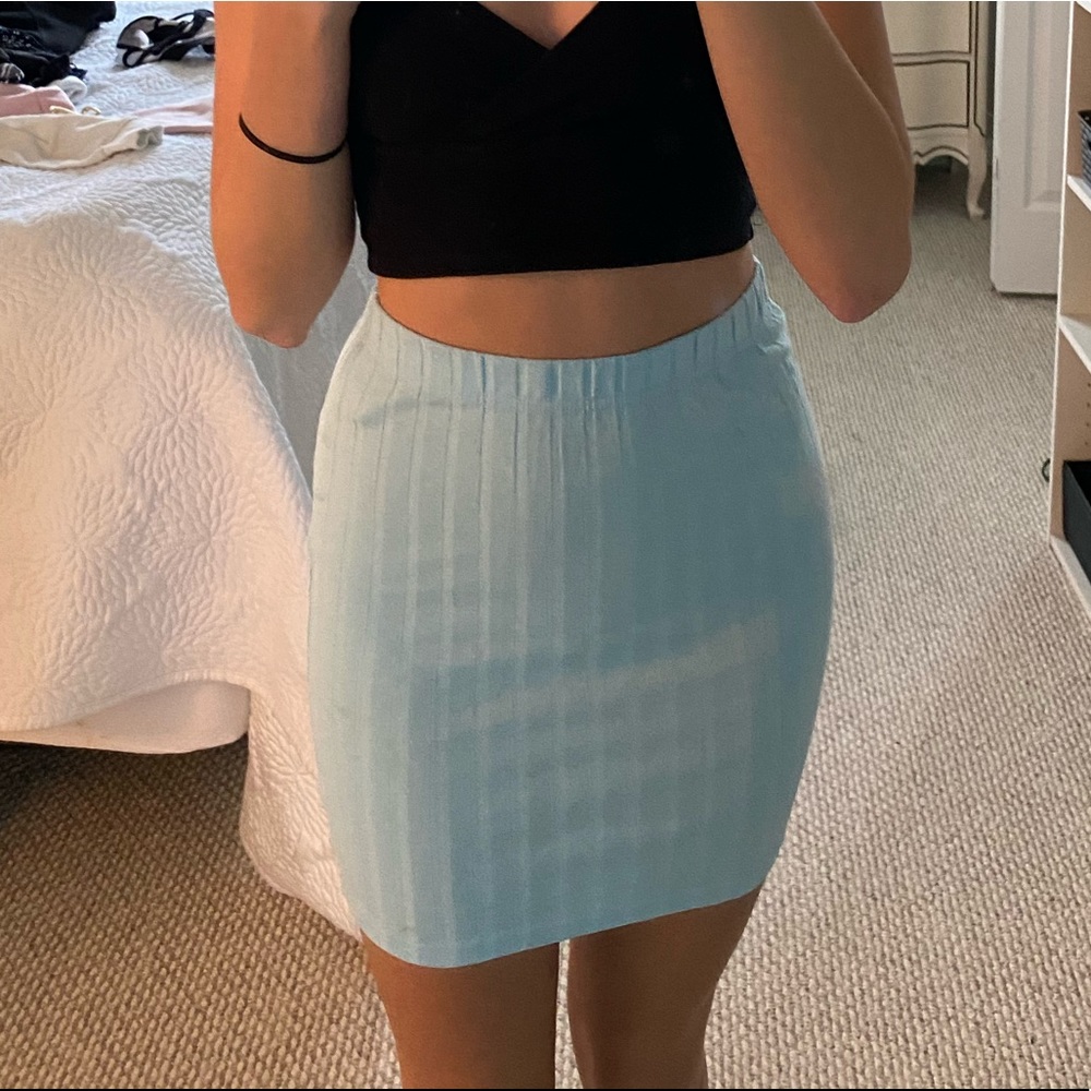 blue skirt XS